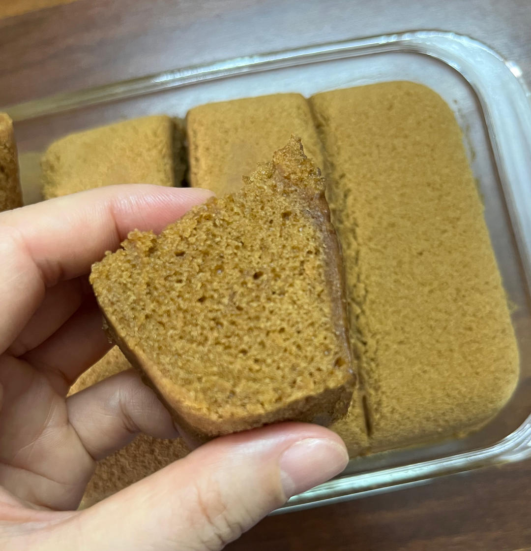 广式Q弹红糖糕(马拉糕)早餐店里平凡的美味