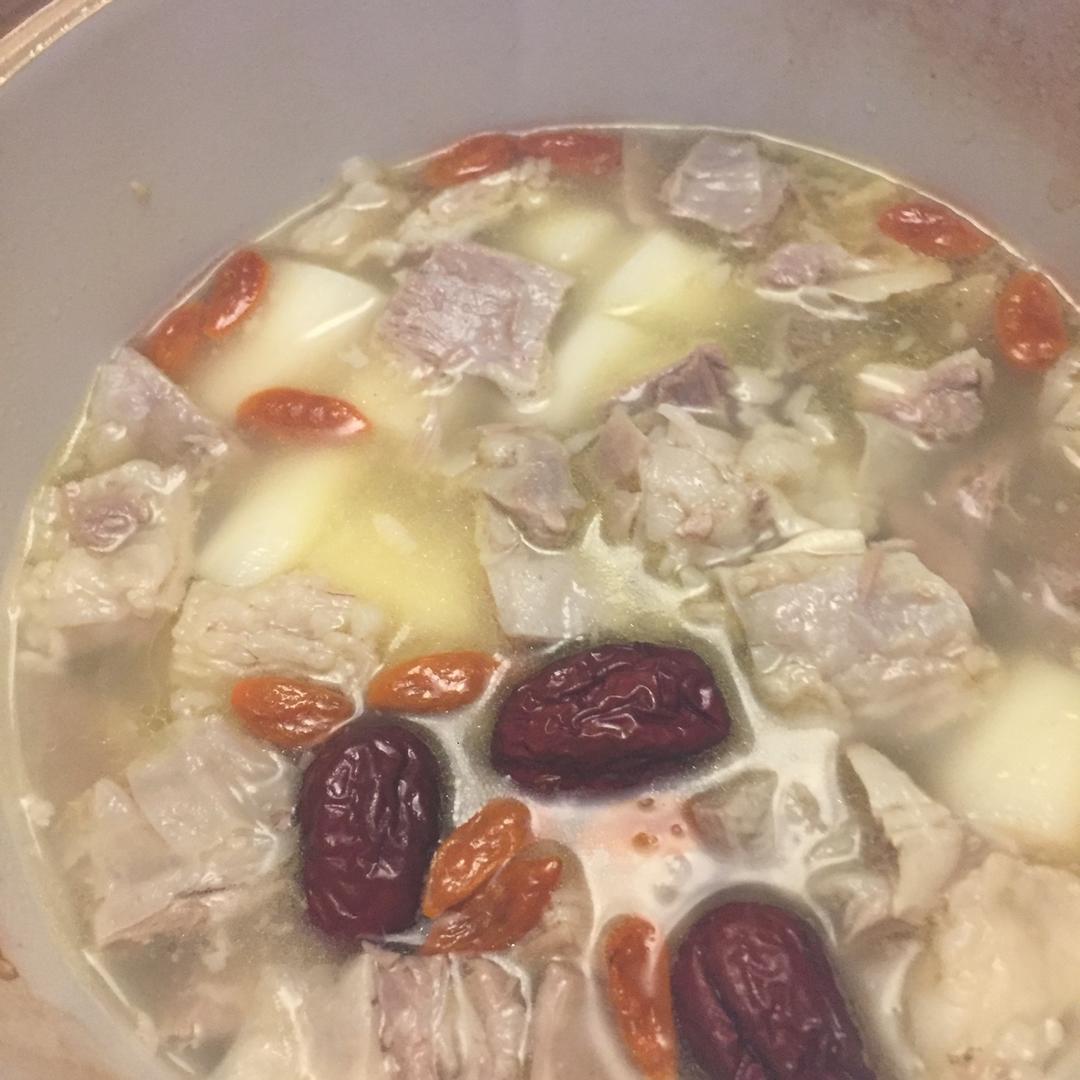 山药炖羊腩