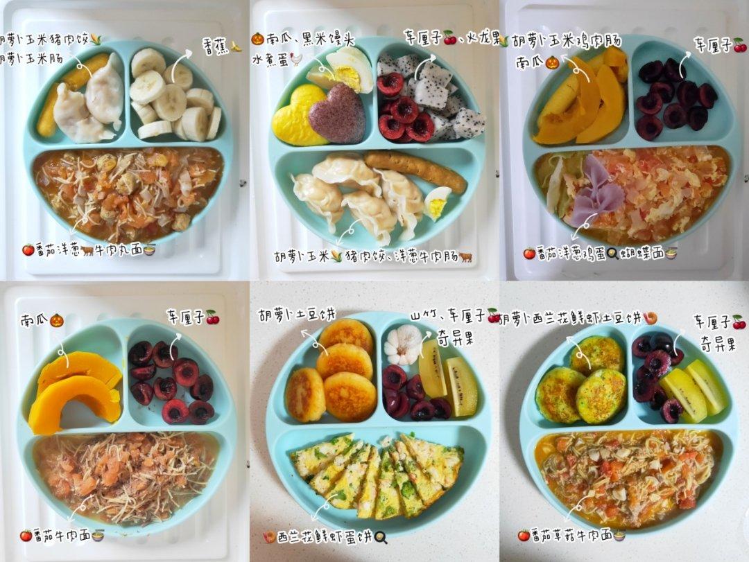 九九辅食记录（6-12月龄）