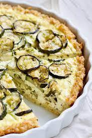 菲达奶酪西葫芦馅饼 Zucchini Tart with Feta的做法