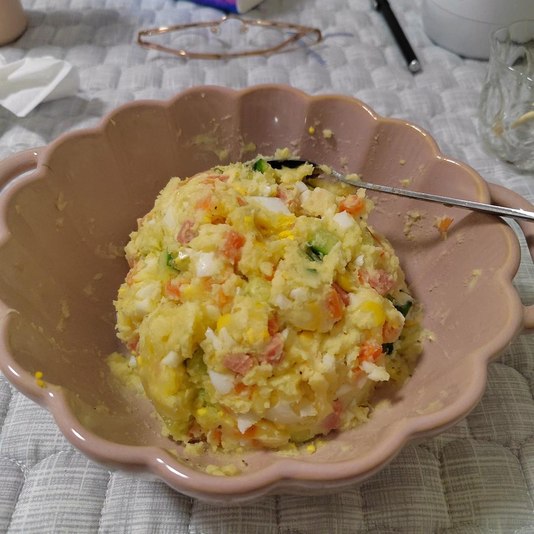 好吃到舔碗的鸡蛋土豆泥沙拉