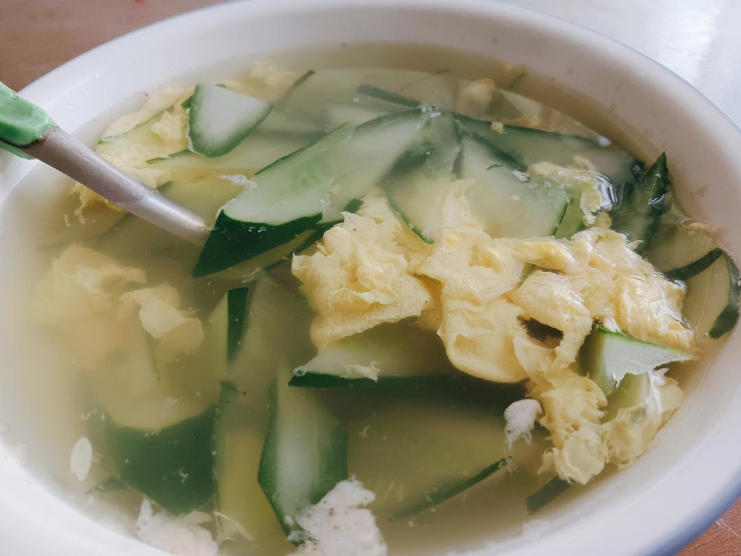 黄瓜鸡蛋汤