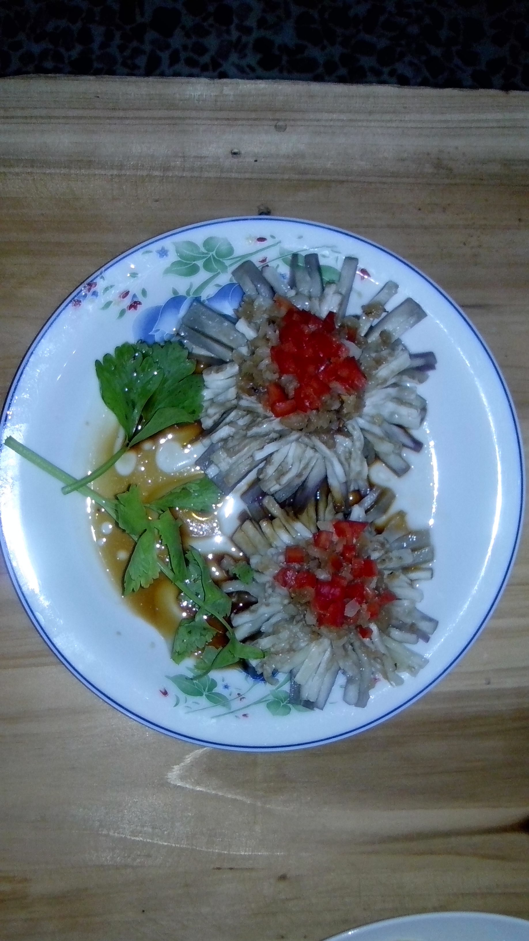 菊花茄子