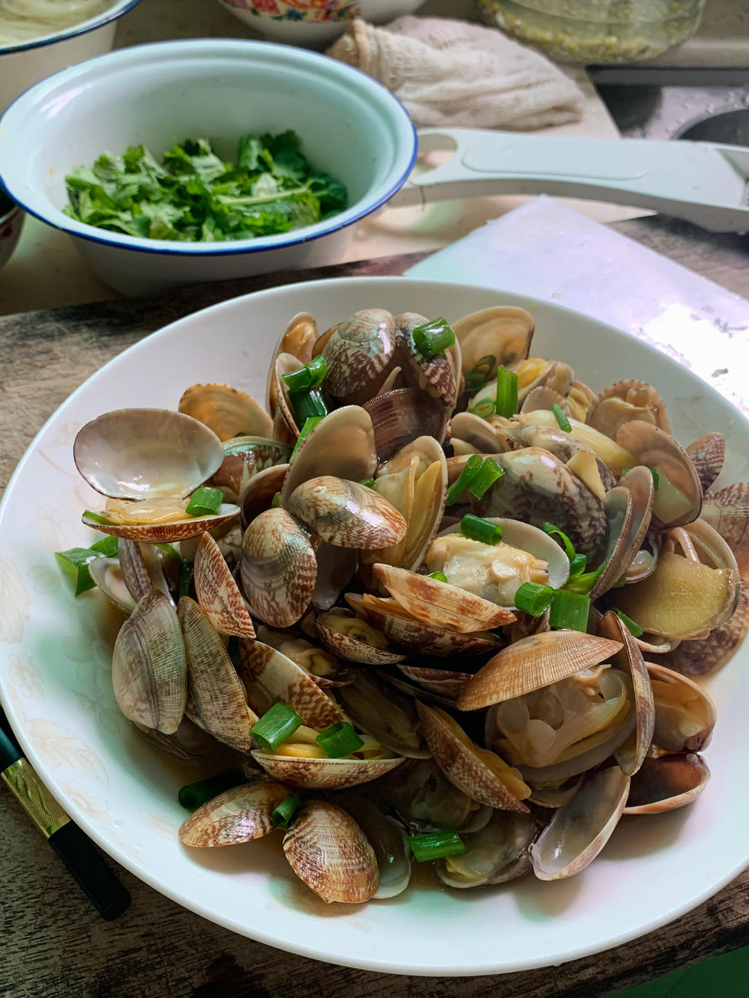 5分钟快手菜❗️秒杀路边摊爆炒花甲～好吃到爆