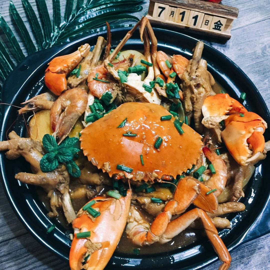 蟹煲（肉蟹煲）青蟹版