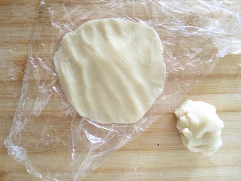 菠萝包（附10分钟手套膜和快速软面包做法）的做法 步骤13