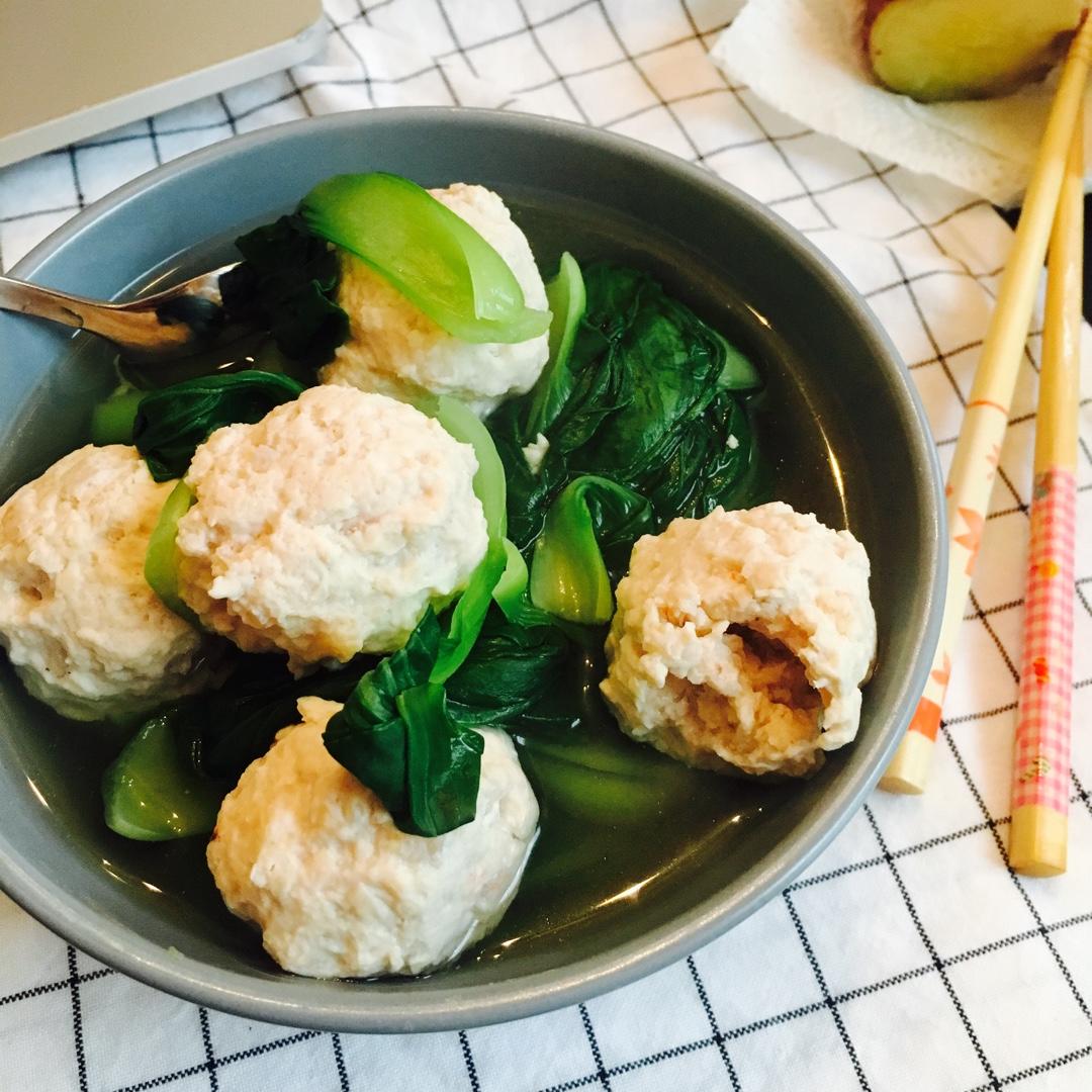手工肉丸汤