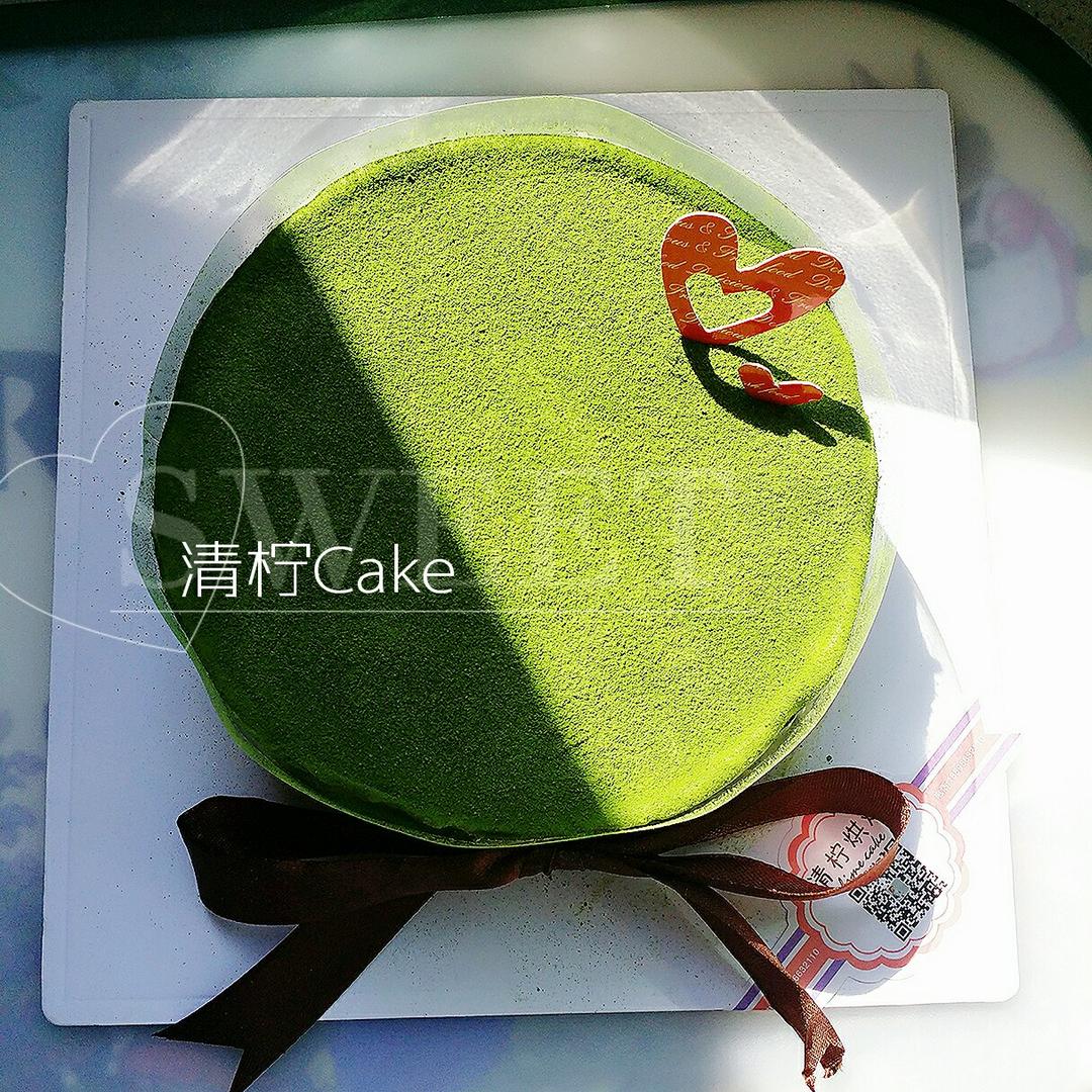 美味的煎蛋糕—抹茶千层蛋糕