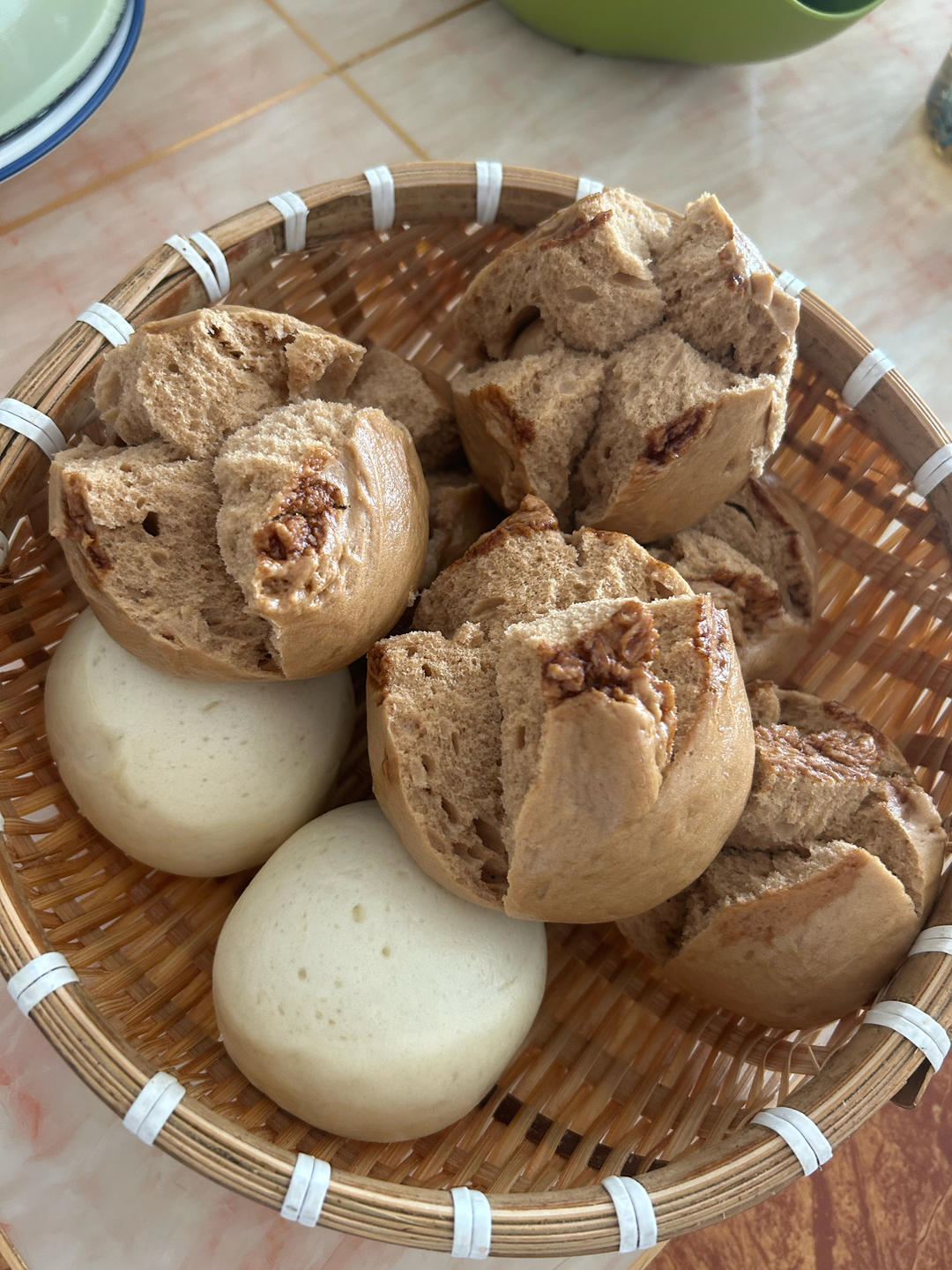 红糖自然开花馒头❗️按步骤来必定成功(ง•̀_•́)ง想偷懒不行哦