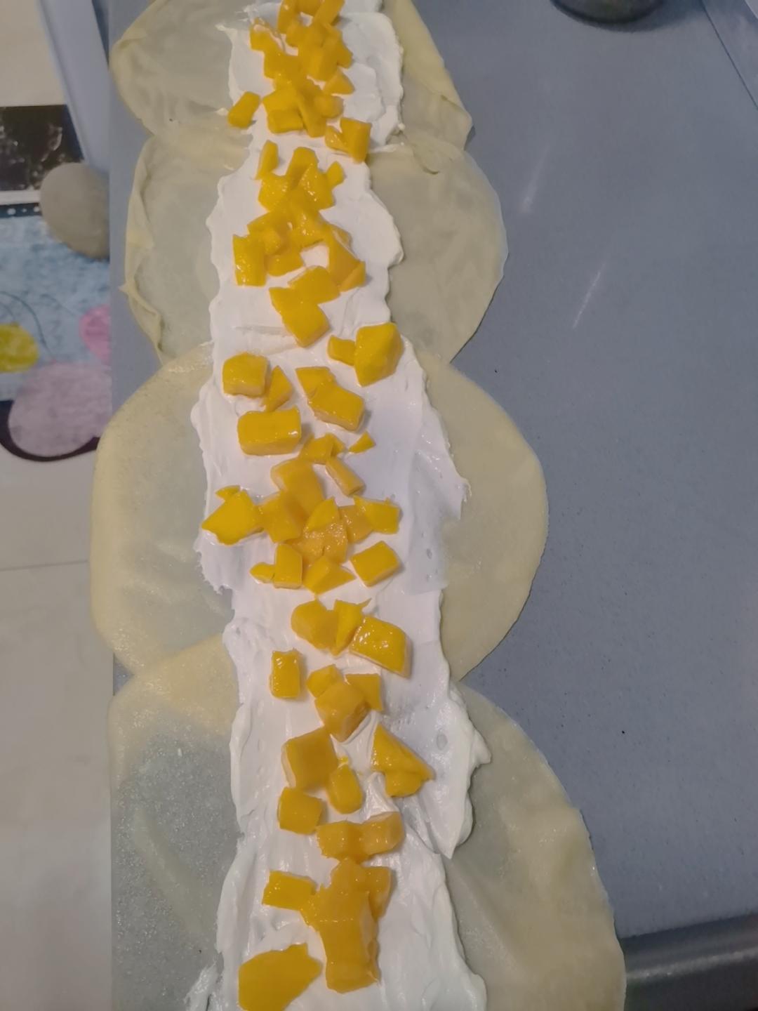 免烤箱❗千层毛巾卷❗也是万能千层皮