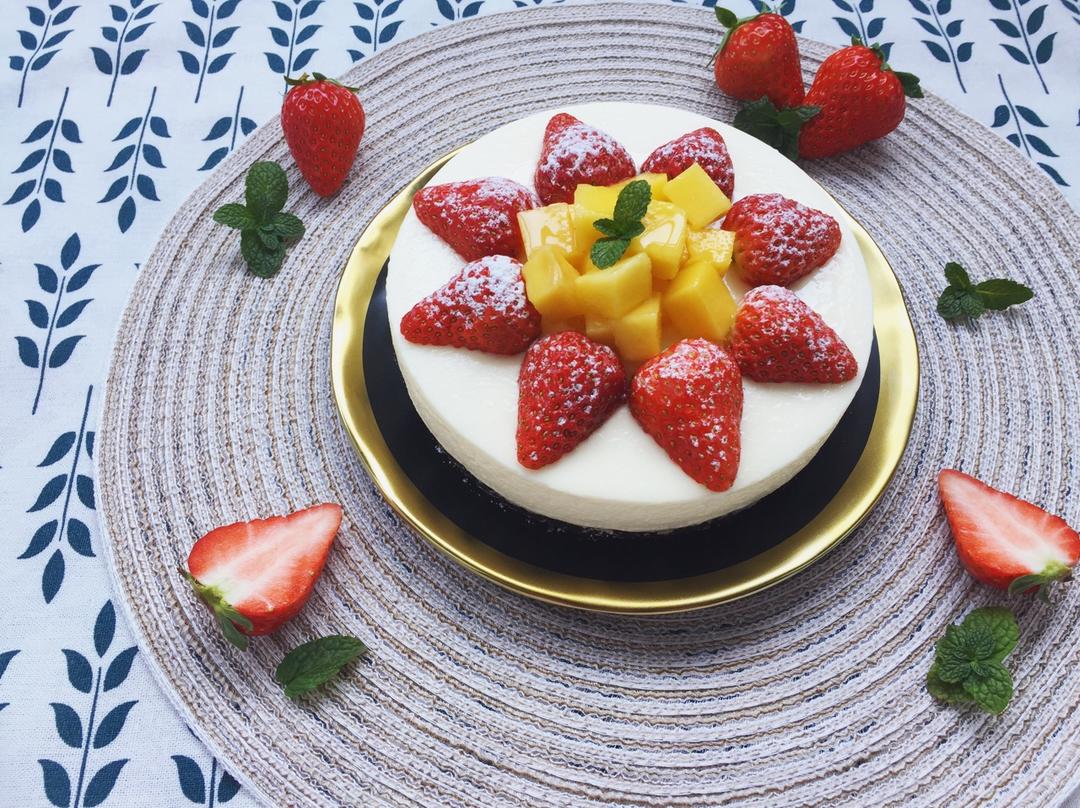 酸奶冻芝士蛋糕【曼食慢语】