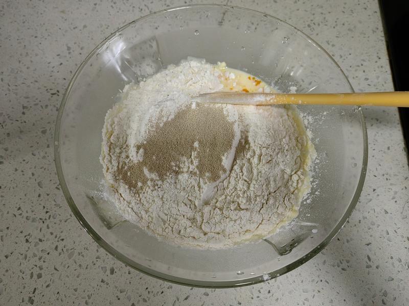 纯奶手撕吐司的做法 步骤1