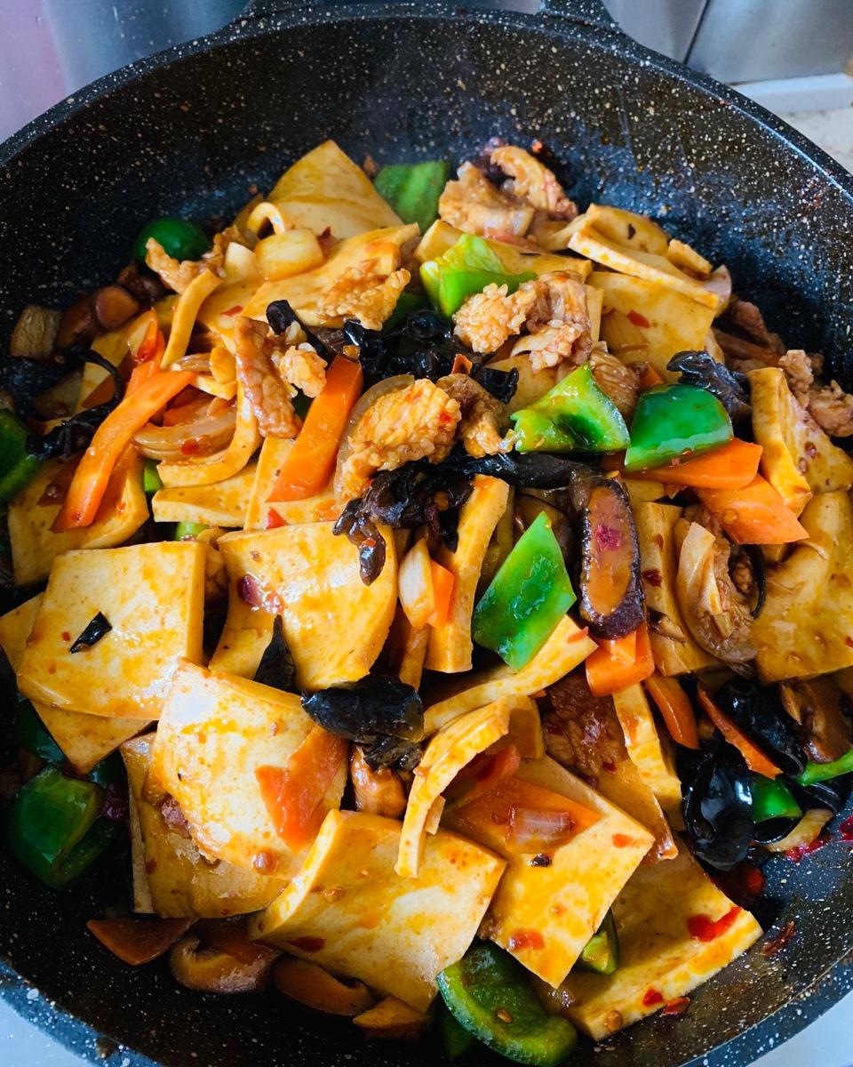 干锅千叶豆腐