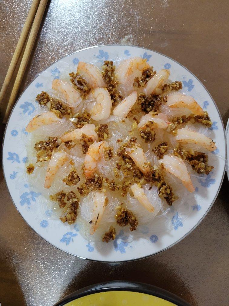 蒜蓉粉丝蒸虾