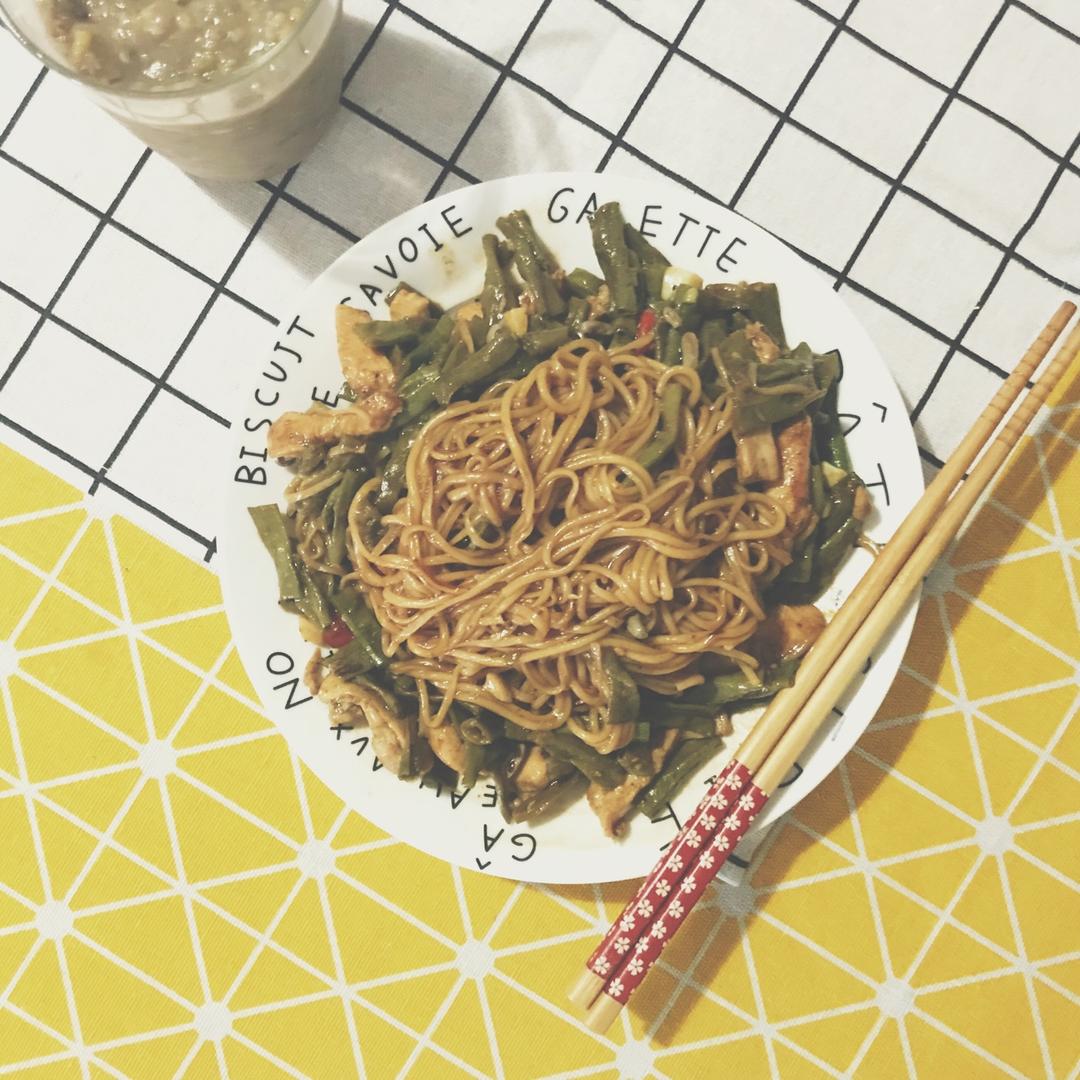 芸豆焖面（附万能的腌肉不老的办法）