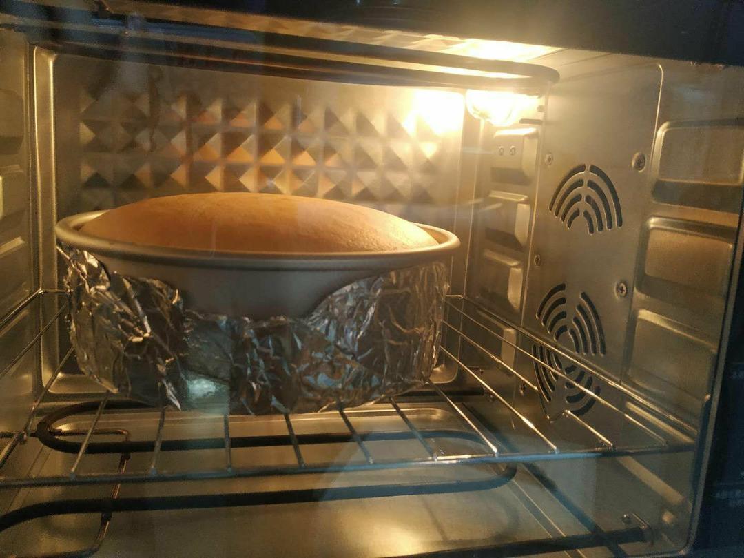 六寸原味戚风蛋糕