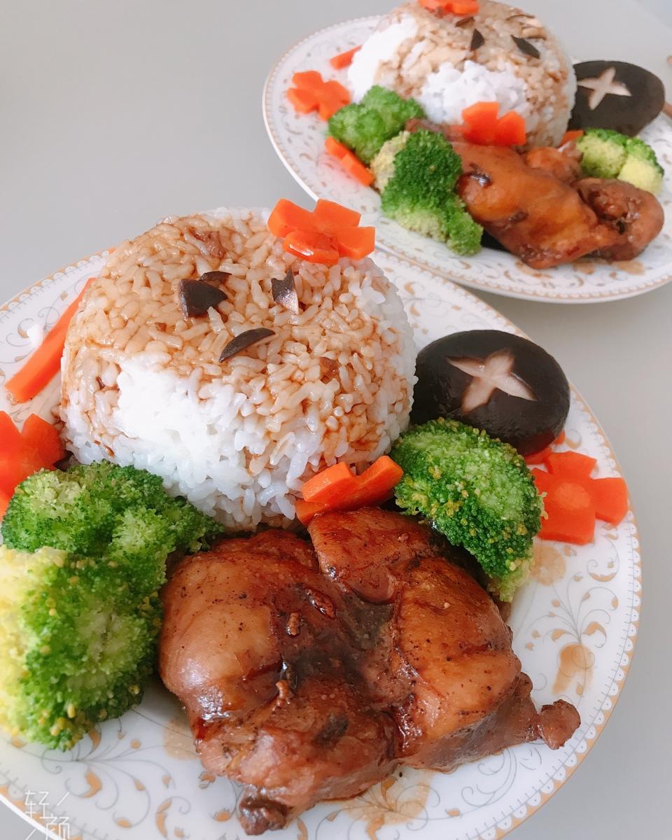 照烧鸡腿饭