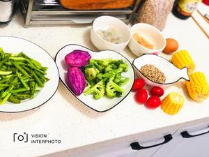 「减脂必备」藜麦沙拉🥗➕芦笋虾仁🍤的做法 步骤5