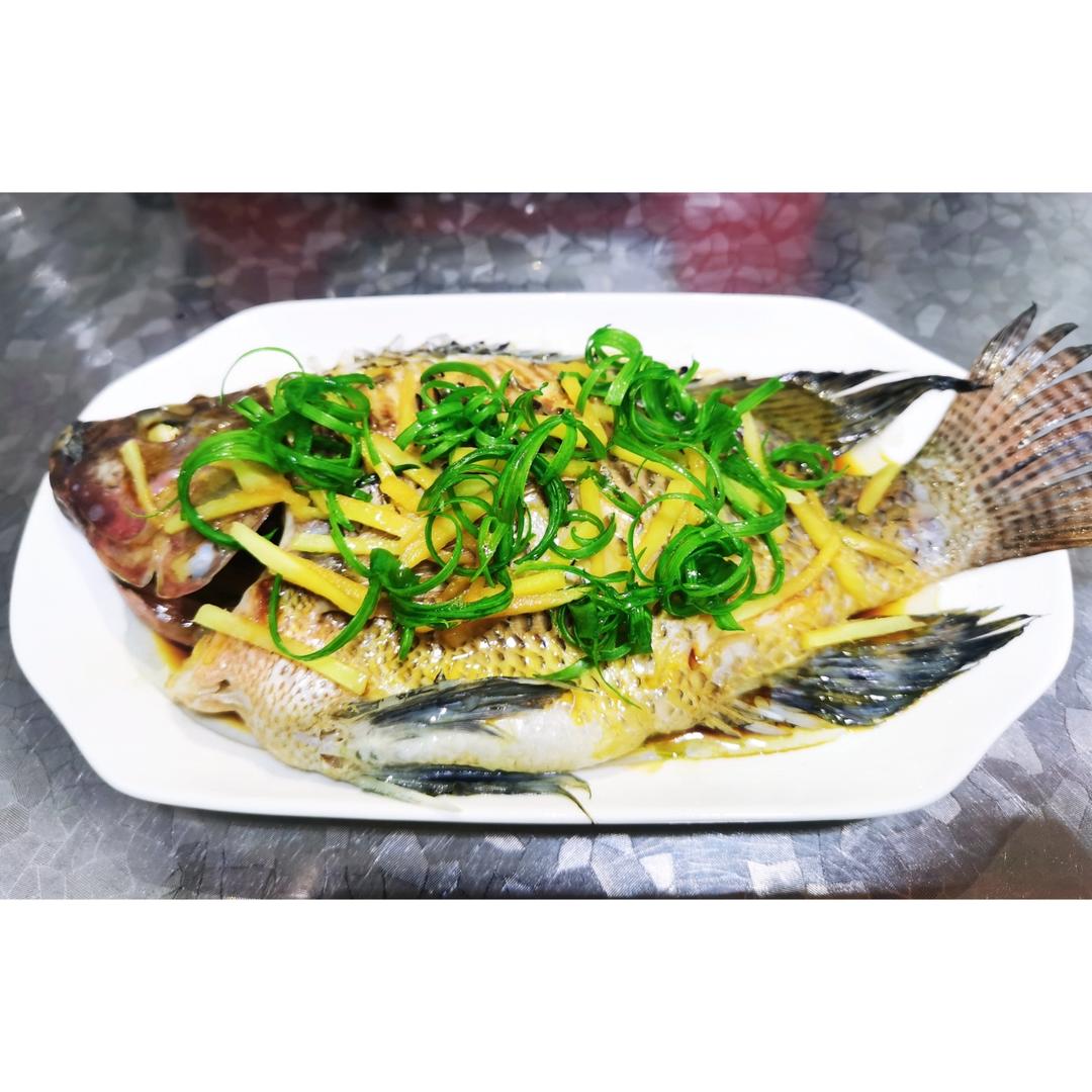 清蒸鯽魚