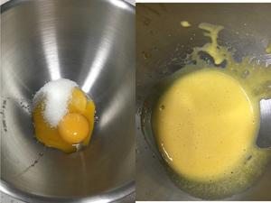 无冰渣的抹茶冰淇淋一一入口细腻，熟蛋黄版的做法 步骤3