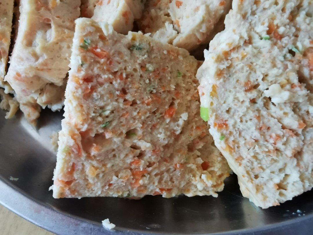 宝宝辅食之鸡肉胡萝卜午餐肉，简单好做