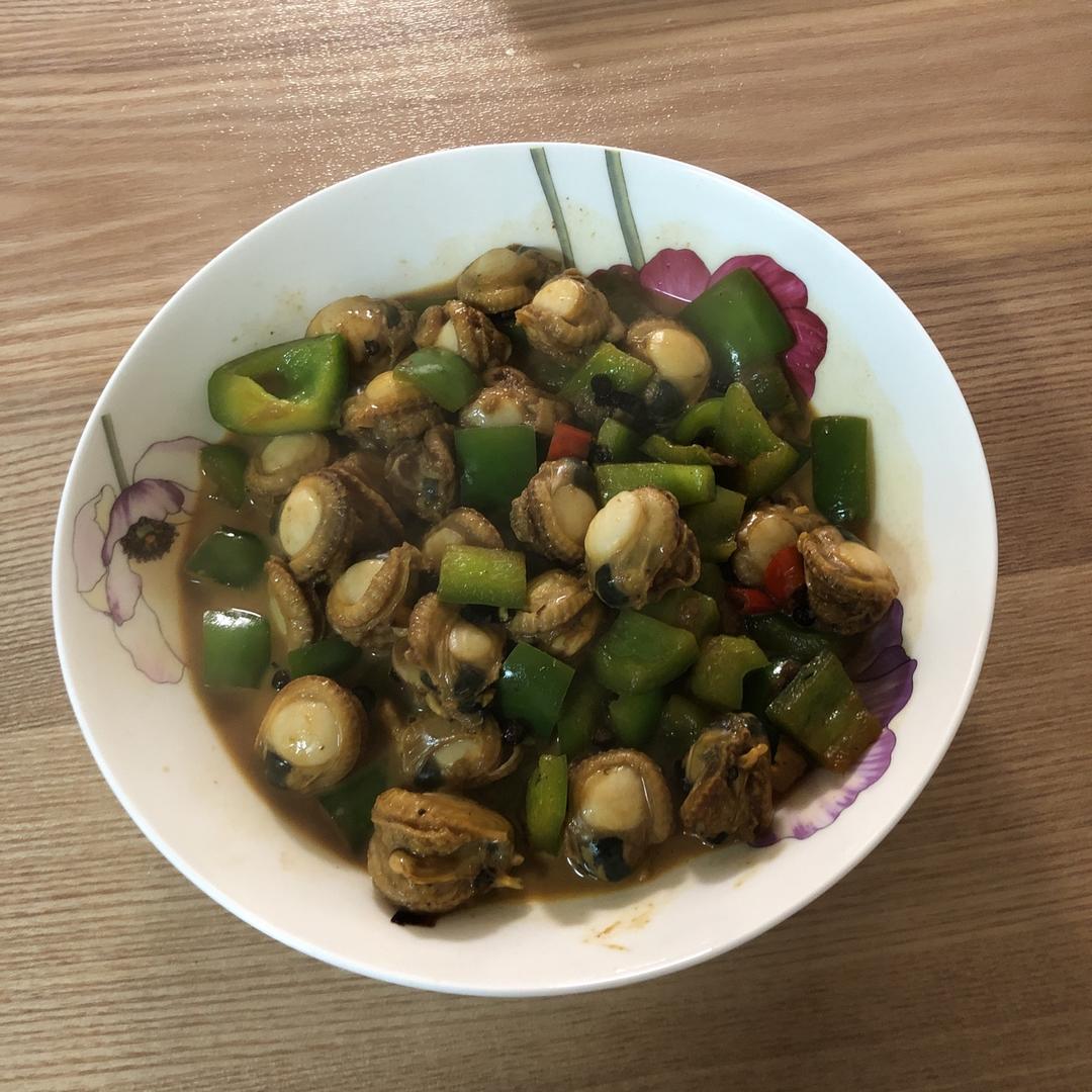 家常小炒扇贝肉