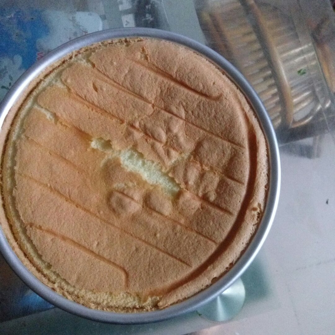 6寸戚风蛋糕（2蛋）