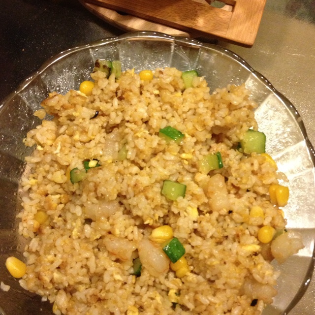 虾仁蛋炒饭