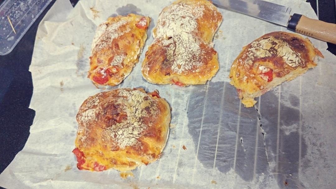 【ciabatta】家庭版恰巴塔，软乎乎的拖鞋面包