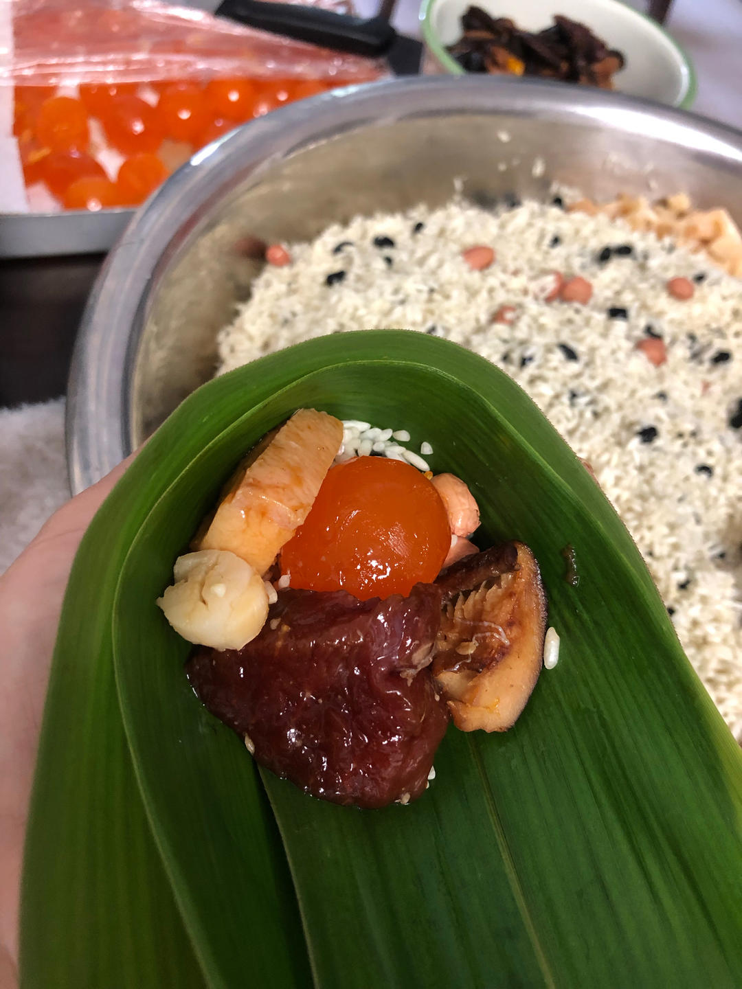 好吃到飞起的肉粽子