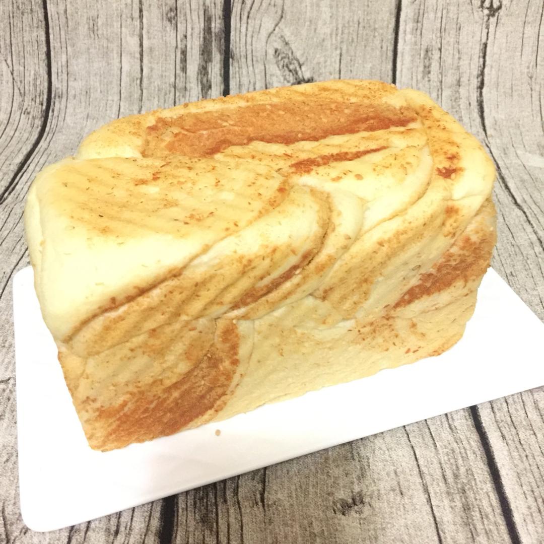 香葱肉松手撕吐司