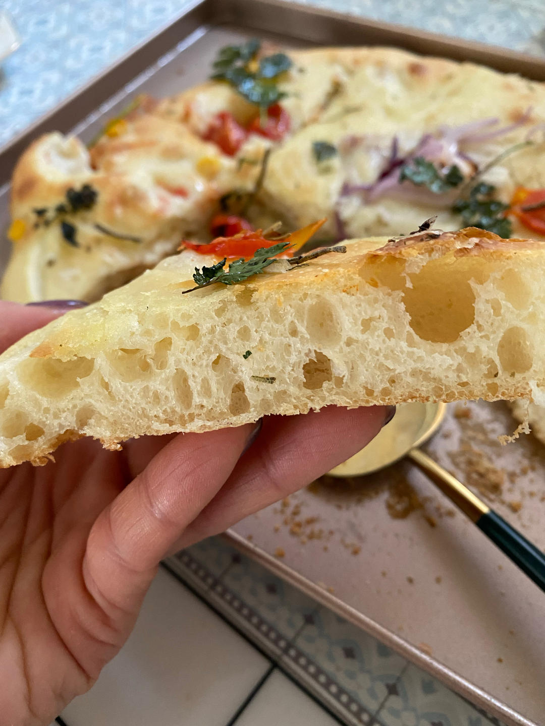 『研究了2年的完美食谱』最简单的免揉佛卡夏