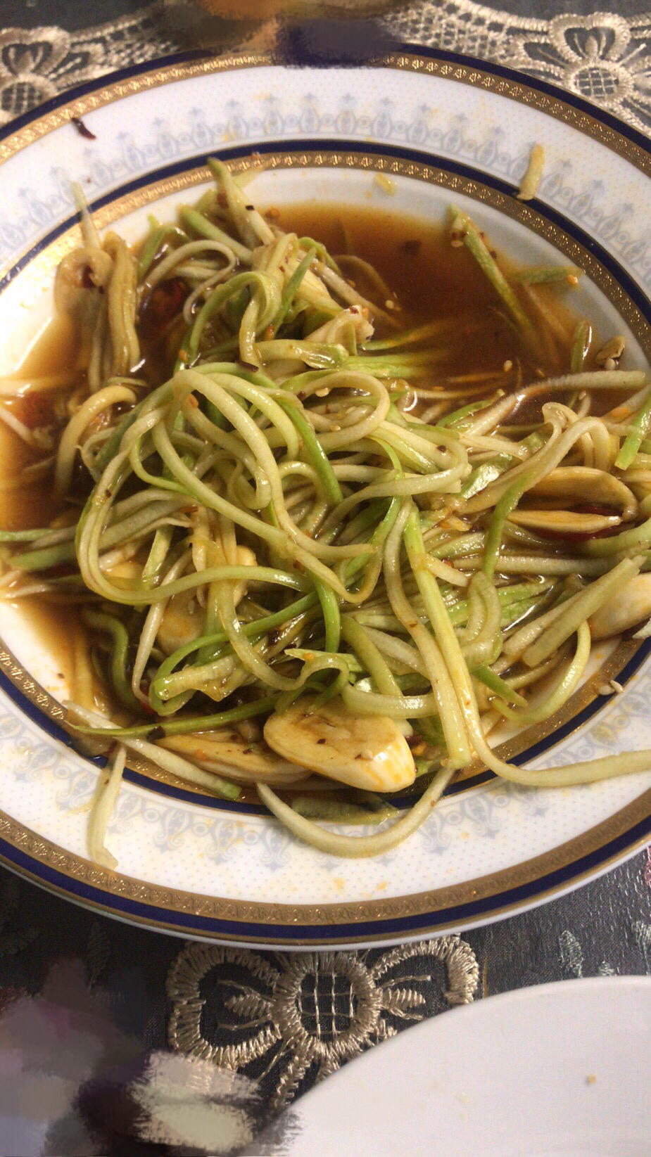 一定要试试的清新爽口凉拌西葫芦