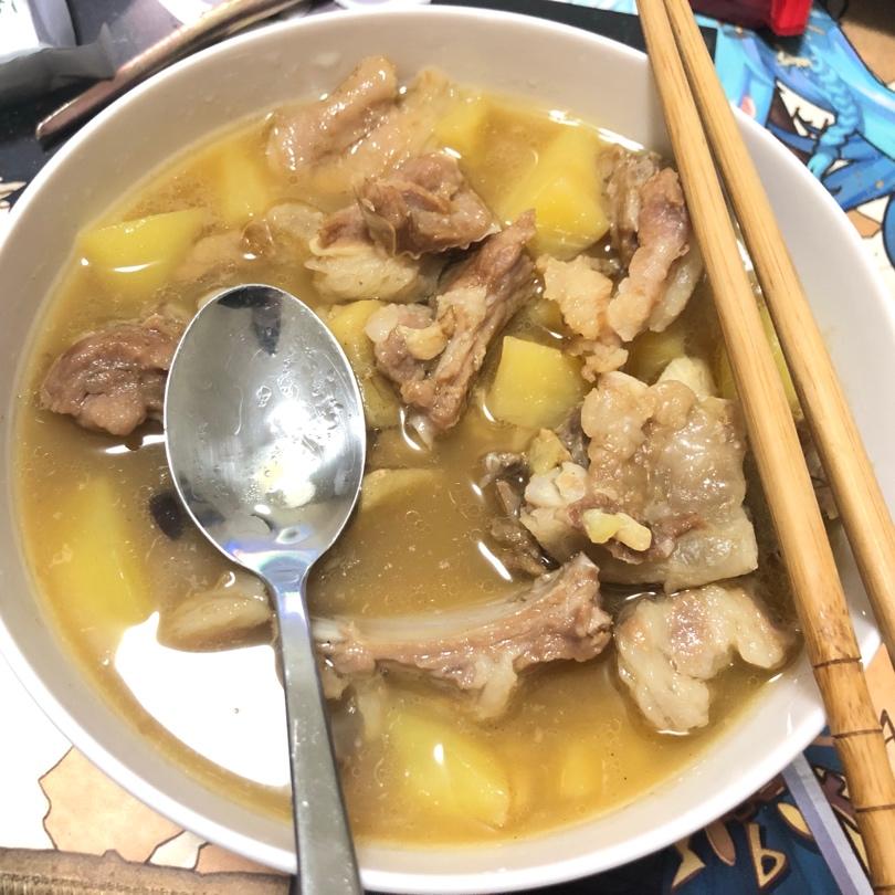 土豆炖羊肉