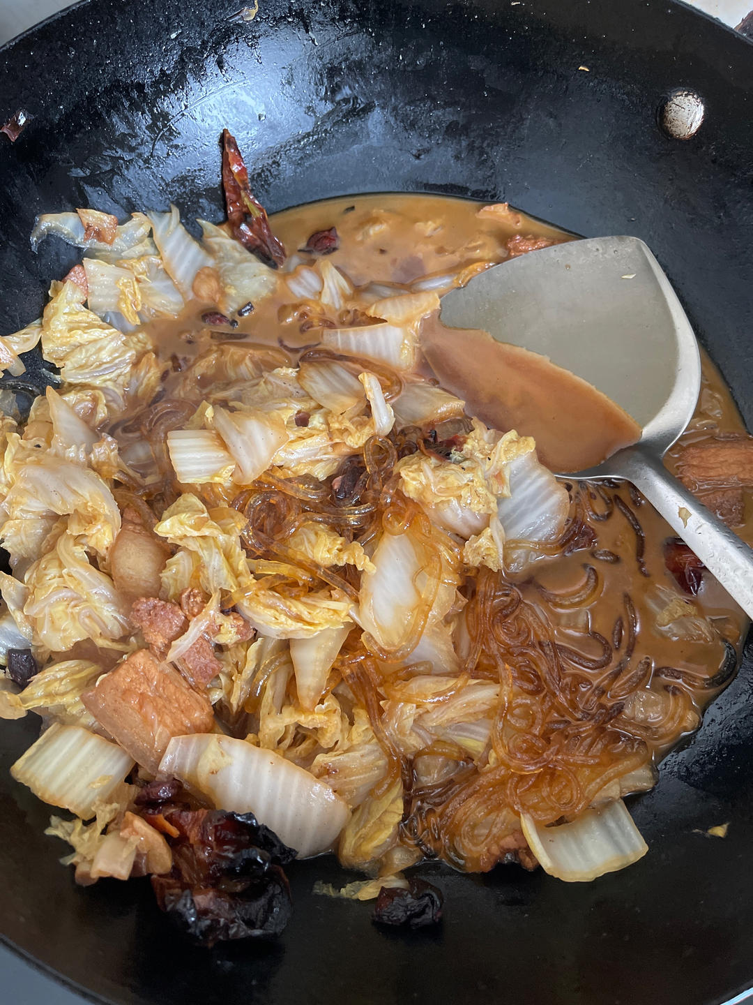 猪肉白菜炖粉条