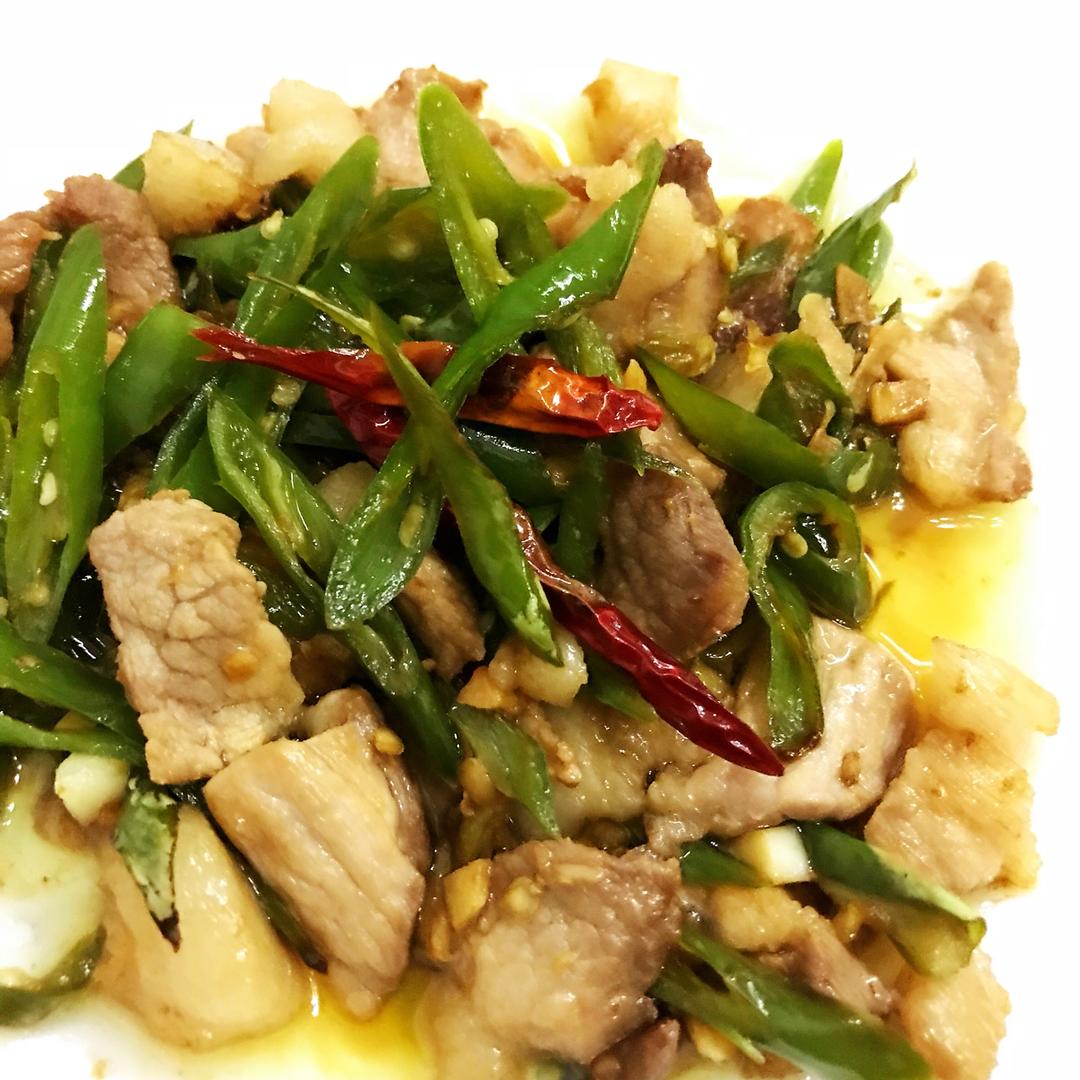 农家小炒肉【记忆中勾魂的油汤】