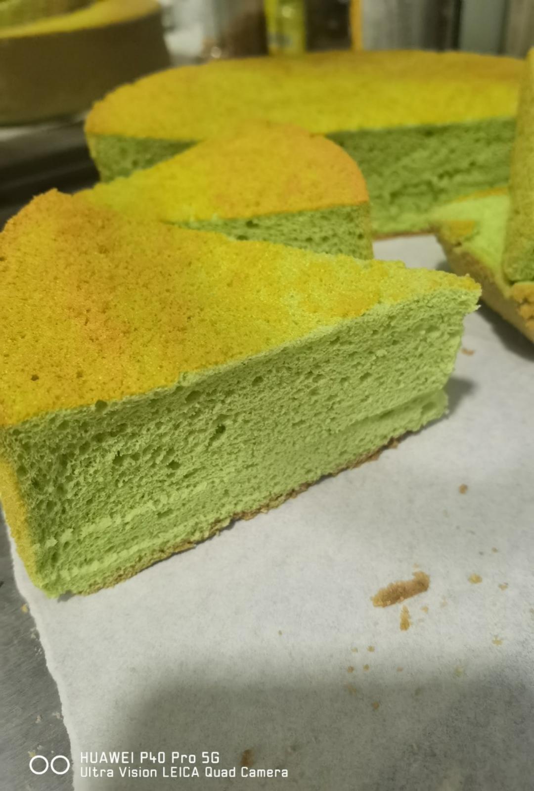 🇸🇬新加坡超火｜椰香斑斓戚风蛋糕｜林俊杰最爱