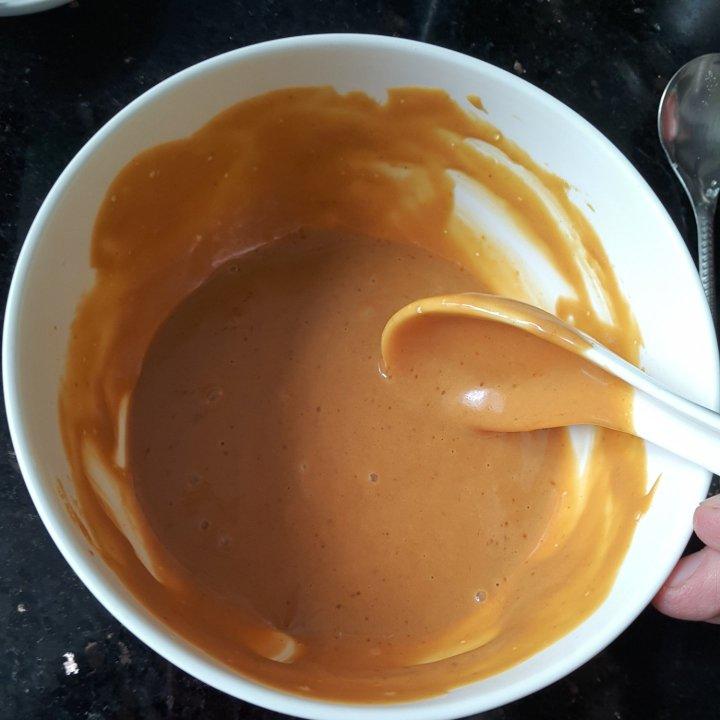 万能麻酱蘸料，好吃到停不下来。吉祥馄饨的麻酱蘸料。