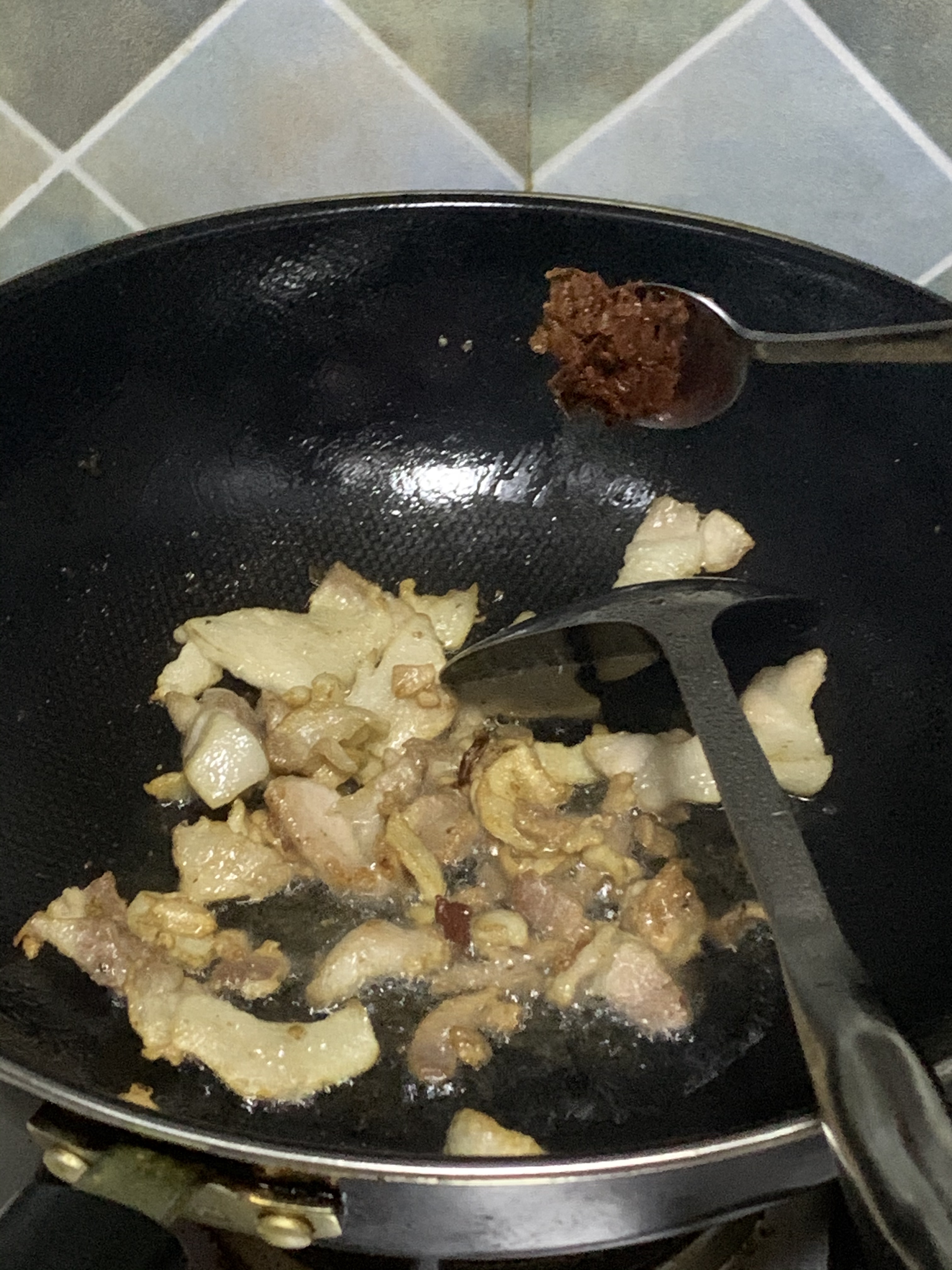 辣椒炒肉的做法 步骤4