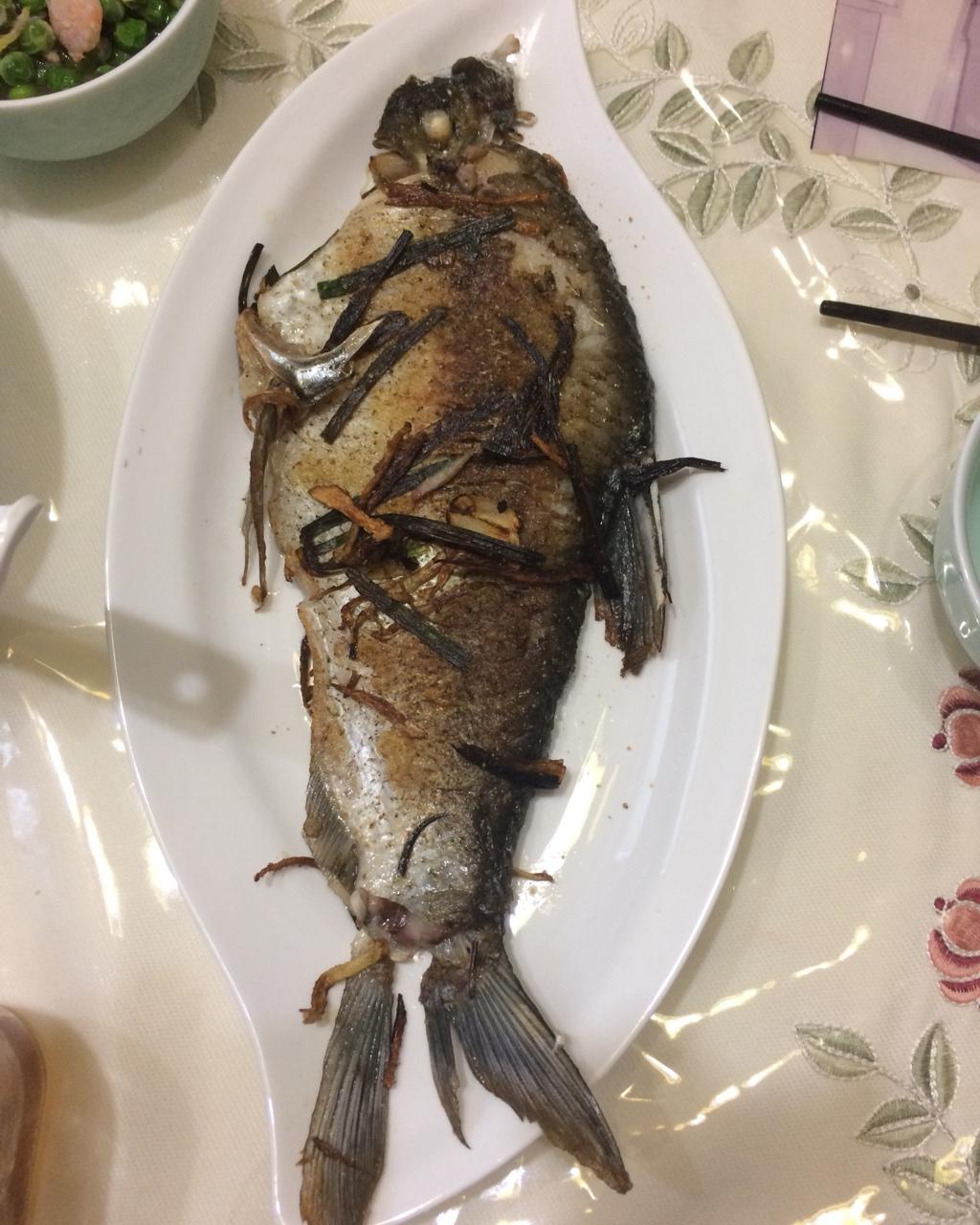 煎武昌鱼（鳊鱼）