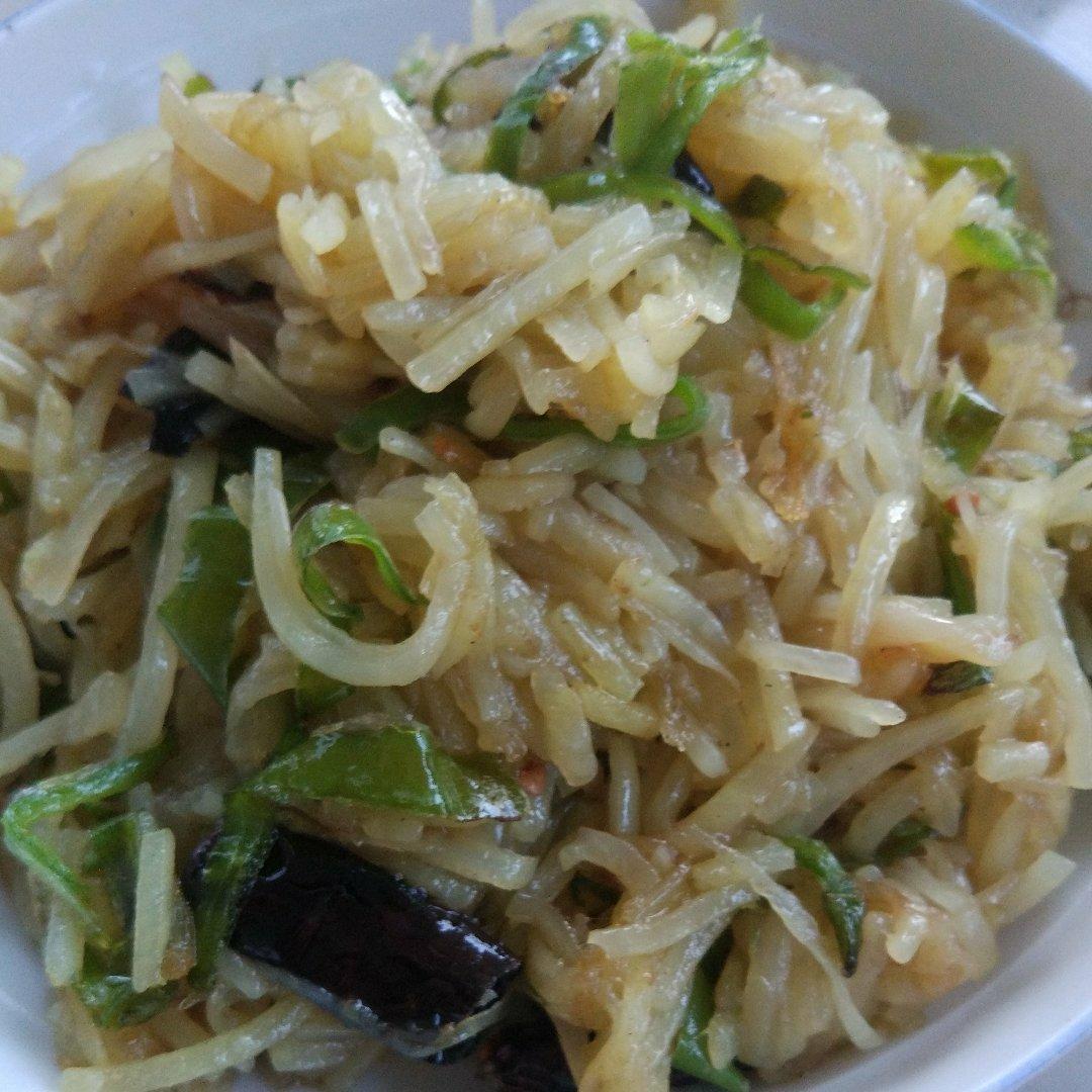 青椒土豆丝