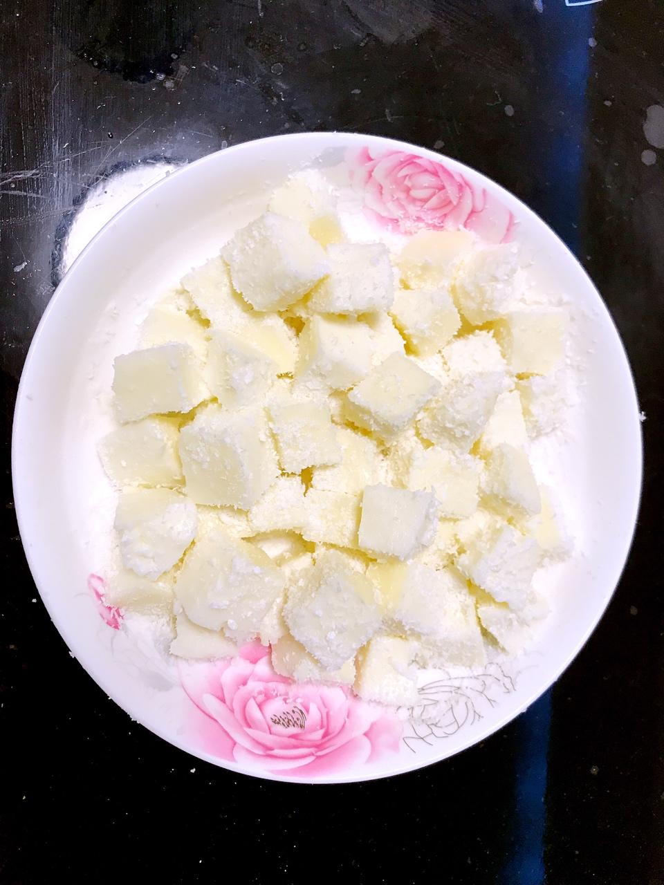 [无奶油]椰奶冻/椰丝小方