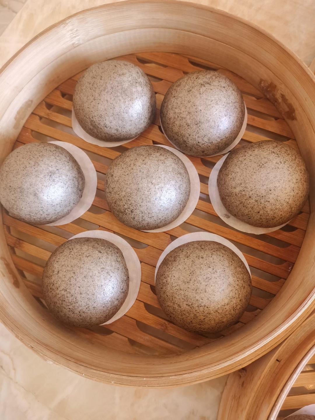 一发黑芝麻馒头，补钙佳选！