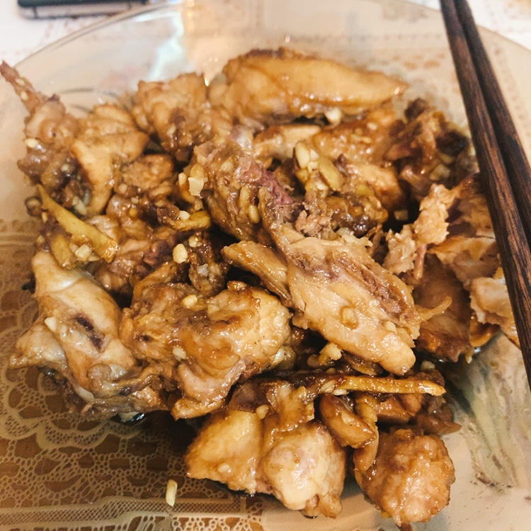 蒜香鸡块