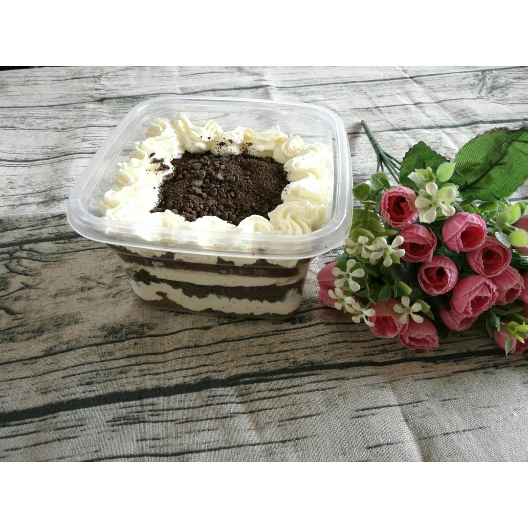 好吃到流泪的奥利奥咸奶油盒子蛋糕