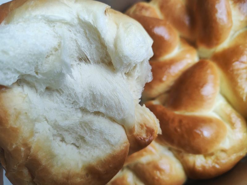 纯奶手撕吐司的做法 步骤1