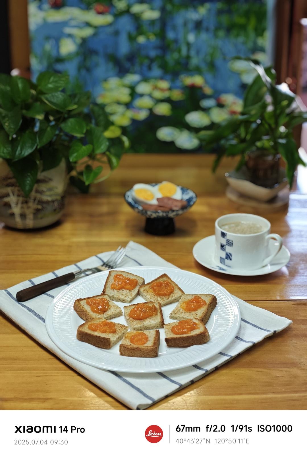 简单的早餐