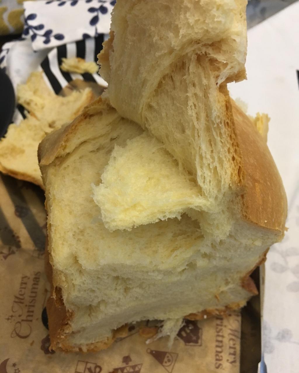 超级好吃的原味面包（面包机版）
