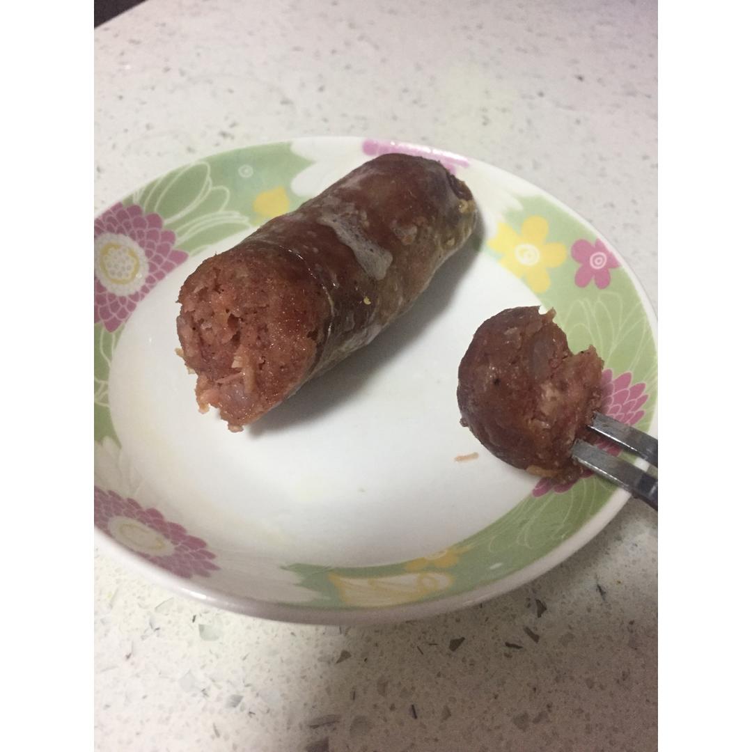 自制黑椒风味脆皮肠--多图详解手工灌肠