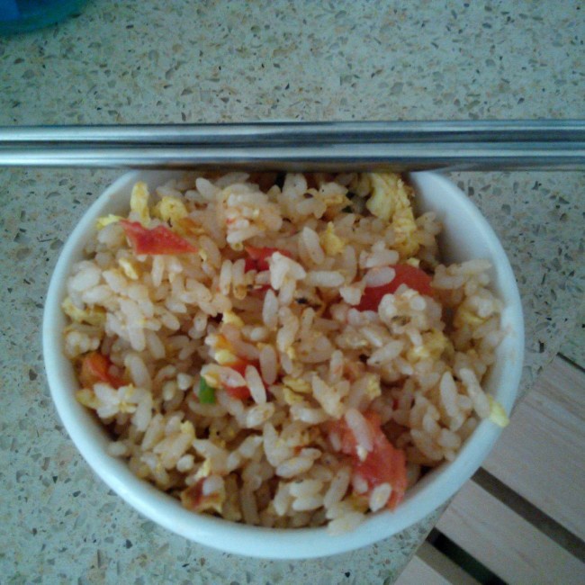 西红柿蛋炒饭